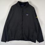 古着 パタゴニア patagonia ベターセーター フルジップ ワンポイントロゴ 大きいサイズ フリース ニット XXL ブラック メンズ