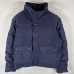  б/у одежда 70's~80's/70 годы ~80 годы Vintage кемпинг seven CAMP7 USA производства пуховик Rocket ta long Zip XL темно-синий мужской 