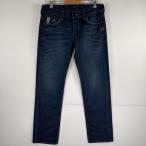  б/у одежда ji- Star rouG-STAR RAW Denim брюки распорка тонкий hige цвет .. обработка 5 карман w33 L32 оттенок голубого мужской 