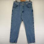  б/у одежда Wrangler Wrangler Denim брюки распорка 5 карман Zip джинсы ji- хлеб длинные брюки цвет ..w34 L32b люмен z