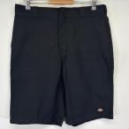 б/у одежда Dickies Dickies шорты Work половина укороченные брюки короткий хлеб one отметка Logo w36 черный мужской 