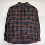 ショッピングネルシャツ 古着 エルエルビーン L.L.Bean 長袖シャツ ネルシャツ アウトドア チェック柄 胸ポケット ボタンダウン L マルチカラー メンズ