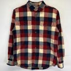 古着 カーハート Carhartt 長袖シャツ ネルシャツ ワンポイントロゴ ブロックチェック柄 ワーク M マルチカラー メンズ