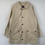  б/у одежда 80's/80 годы Vintage Burberry zBurberrys пальто с отложным воротником noba проверка Zip средний длина весеннее пальто 52 бежевый 