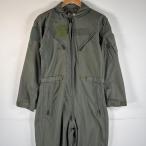  б/у одежда 90's/90 годы милитари длинный рукав комбинезон все в одном Work рабочая одежда вооруженные силы США оригинал большой размер CWU 38LONG оливковый оттенок зеленого мужской 