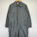  б/у одежда 70's/70 годы Vintage Lee Lee USA производства длинный рукав комбинезон "в елочку" все в одном Union-Alls 44 серый мужской 