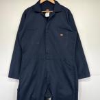  б/у одежда Dickies Dickies длинный рукав комбинезон все в одном one отметка Logo Work большой размер L темно-синий мужской 