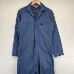  б/у одежда Dickies Dickies длинный рукав комбинезон все в одном Work рабочая одежда one отметка Logo . карман M 34/36 оттенок голубого мужской 