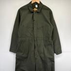  б/у одежда 60's/60 годы Vintage TUF NUT USA производства длинный рукав комбинезон неиспользуемый товар с биркой все в одном Work рабочая одежда 44R оттенок зеленого 