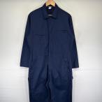  б/у одежда 70's/70 годы Vintage sia-zSears USA производства комбинезон все в одном Zip длинный рукав Work рабочая одежда 40R темно-синий серия мужской 