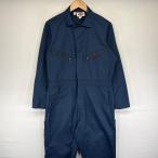  б/у одежда 80's/80 годы Vintage Dickies Dickies комбинезон все в одном Zip длинный рукав Work рабочая одежда 38 темно-синий серия мужской 