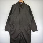 б/у одежда 80's/80 годы Vintage большой Mac BIG MAC комбинезон Work рабочая одежда Zip все в одном длинный рукав серый серия мужской 