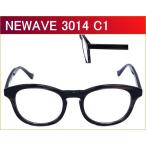 度付きレンズ付き メガネ 【NEWAVE】　NW3014　C1　グレイササ　セルフレーム　激安通販眼鏡　