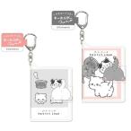 кошка рисунок plichi- look эмблема есть брелок для ключа память блокнот для заметок белый кошка серый пчела трещина 