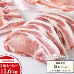 送料無料 合計1.6Kg 福島県産 豚肉 豚