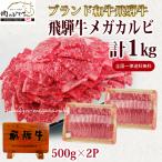 肉  福袋 牛肉 焼肉セット 飛騨牛 メガ盛 カルビ 1kg 約4人〜5人 焼肉 焼き肉 黒毛和牛 バーベキュー バーベキューセット BBQ