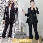 韓国 制服 パンツスーツ レディース おしゃれ 入学式 ママスーツ パンツ かっこいい セレモニースーツ レディーススーツ セットアップ ビジネス オフィス 卒業式