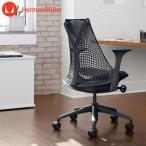 ハーマンミラー セイルチェア SAYL Chair ブラック サスペンション ミドルバック アジャスタブル Herman Miller