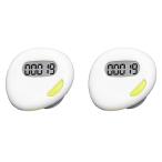 ショッピング万歩計 allbeschoi 歩数計 万歩計 電子歩数計 ミニ歩数計 2Dセンサー 万歩計 腰 デジタル歩数計 エクササイズ表示 2pcs