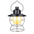 KARUDE ledランタン 充電式 防水 キャンプ ランタン led 充電式 ランタン led 充電式 4800mAh超大電量 エジソンランタン led レイルロードランタン