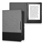 kwmobile 対応_ Kobo Aura H2O Edition 1 ケース - キャンバス 電子書籍カバー - オートスリープ reader 保護ケース