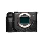 TP Original SONY α7C 専用 レザー カメラケース Black ブラック