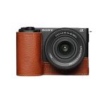 SONY VLOGCAM ZV-E10 II специальный кожанный кейс Volcanoboruke-noTP Original камера кейс модный натуральная кожа телячья кожа скорость . кейс Sony TB06ZVE102-LB