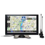 ２０２５年版　９インチポータブルカーナビ　タッチパネル/地デジ２ｘ２フルセグ/スマホ連携/ブルートゥース/SD,USB/12V 24V