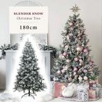 クリスマスツリー 180cm おしゃれ スレンダースノーヌードツリー 北欧 飾り