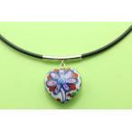 Yahoo! Yahoo!ショッピング(ヤフー ショッピング)有田焼ハート型チョーカーネックレス 花唐草