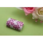 有田焼帯留桜筒型