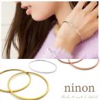 ブレスレット ステンレス ステンレスブレスレット レディース ゴールド シルバー ピンクゴールド 金属アレルギー アレルギー対応