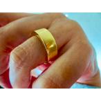 仁尾彫金『幅7mm厚み３ミリ、k18平打