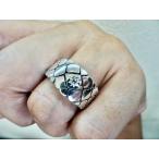 仁尾彫金『一つ星ダイヤ平打パイソ