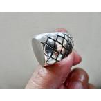 仁尾彫金『パイソン楕円の印台リン