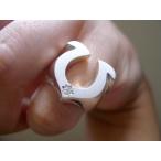 仁尾彫金『一つ星ダイヤ馬蹄ピンキ