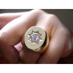 仁尾彫金『一つ星ジルコニアゴール