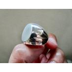 仁尾彫金『コピアポア楕円の印台リ