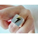 仁尾彫金『ゴールドサンダー印台リ