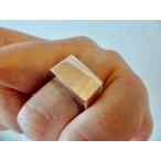 仁尾彫金『シルバー印台リング２、