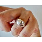 仁尾彫金『k１８十字星リング』ハ