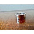 仁尾彫金『k18一粒万倍、幅1cm、平打