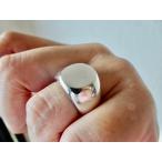 仁尾彫金『楕円の印台リング2』ハ