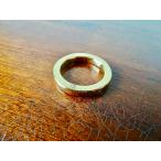 仁尾彫金『一つ星ダイヤ、幅3mm厚み