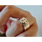 仁尾彫金『シルバー平打アイアンク