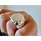 仁尾彫金『パイソン楕円の印台リン