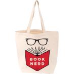 TOTE BAG(トートバック):BOOK NERD　エコバック　GIBBS SMITH　ギブス・スミス　アメリカ製　天然コットン