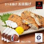 Yahoo! Yahoo!ショッピング(ヤフー ショッピング)送料無料 [有村屋] さつまあげ さつま揚げ五目揚げ 4枚×3Pセット/鹿児島県/さつまあげ/おつまみ/惣菜/おかず