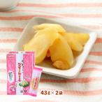 お菓子 送料無料 2袋セット [壮関] おつまみになった 岩下の新生姜 43g×2袋セット /コラボ おつまみ つまみ しょうが 新生姜