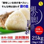 新米 銀の朏25kg （5kg×5